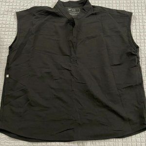 Women's Black Rafaela™ - Oversized Scrub Top - XL